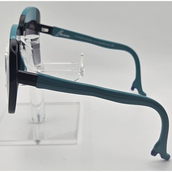 Face a Face Bocca Lova 1 Sunglasses Black Teal Italy 54 23 142 Replace Lenses main image 6